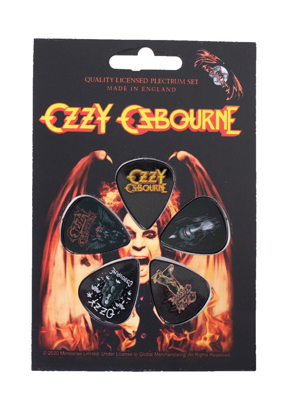 Ozzy Osbourne - Classic Logo - Plectrum | Neutral-Image