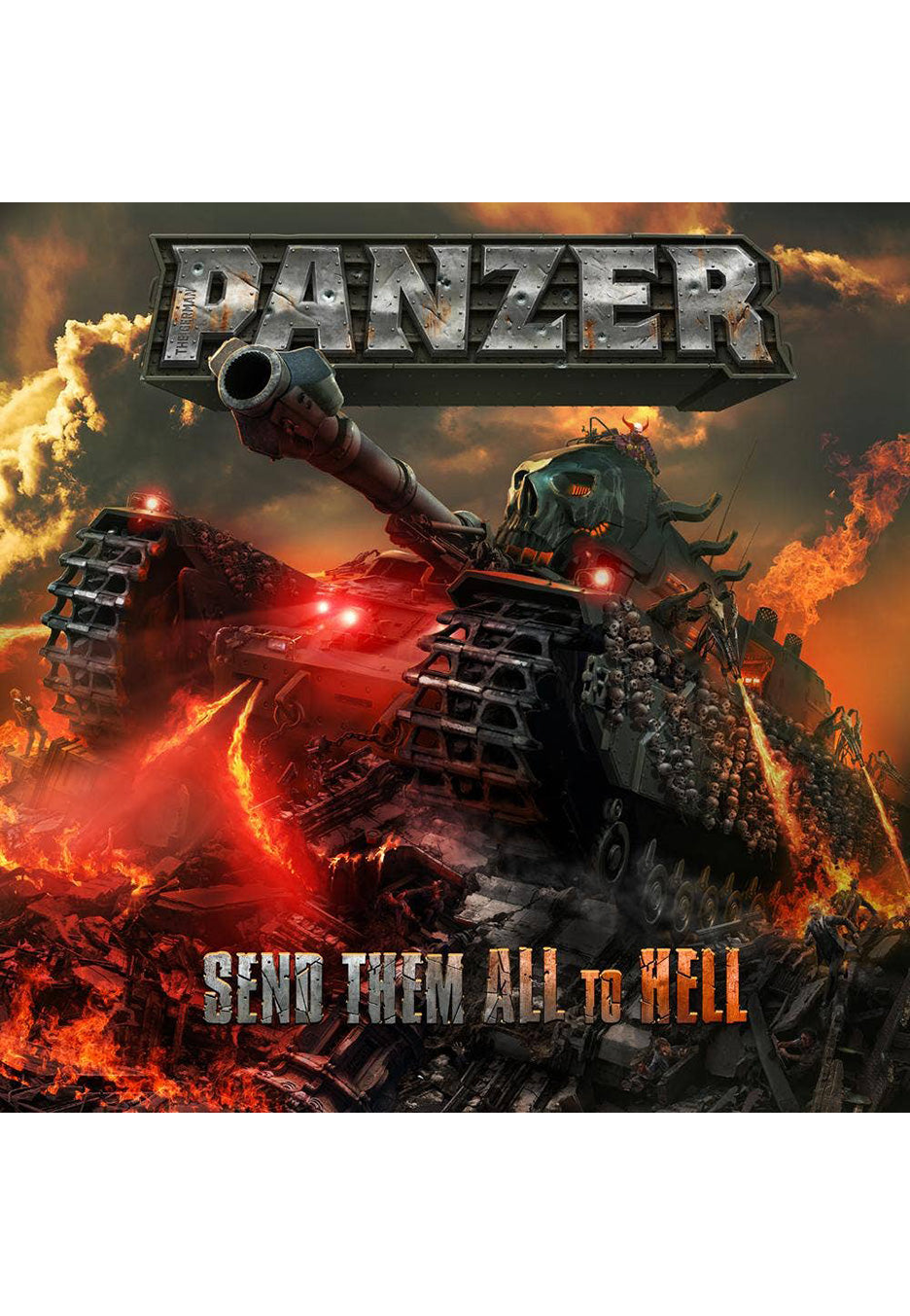 Panzer, The German - Send Them All To Hell Black Vinyl - 2 Vinyl | Neutral-Image