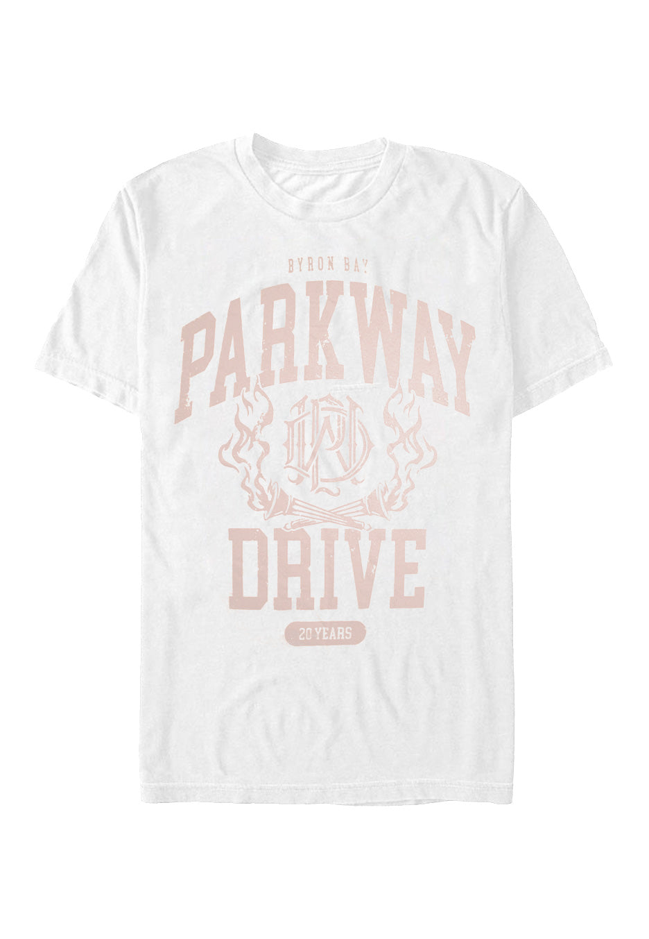 Parkway Drive - 20 Years Torch White - T-Shirt | Neutral-Image