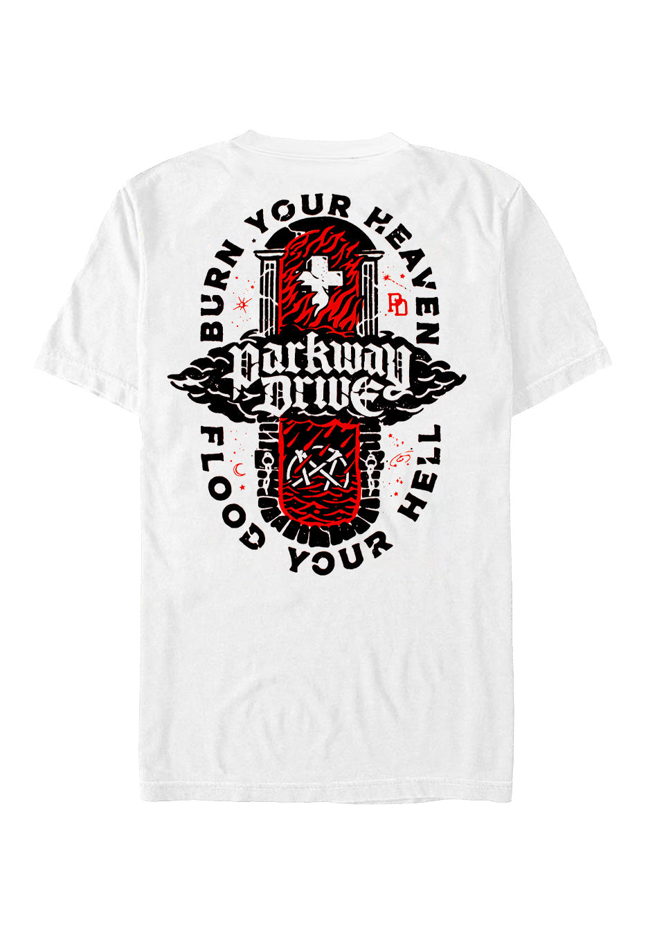 Parkway Drive - Burn Your Heaven White Eco - T-Shirt | Neutral-Image