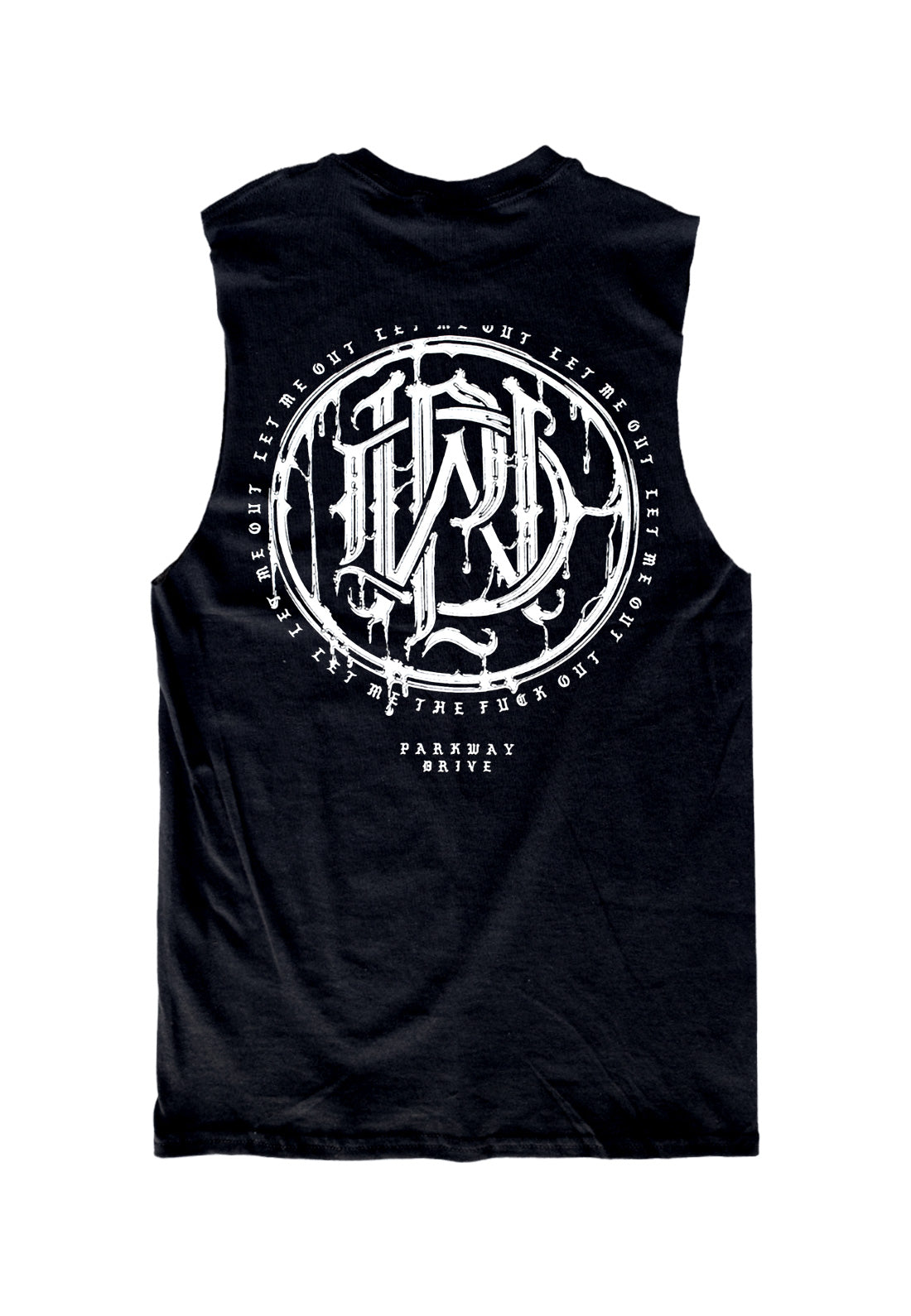 Parkway Drive - Glitch Logo - Sleeveless | Neutral-Image