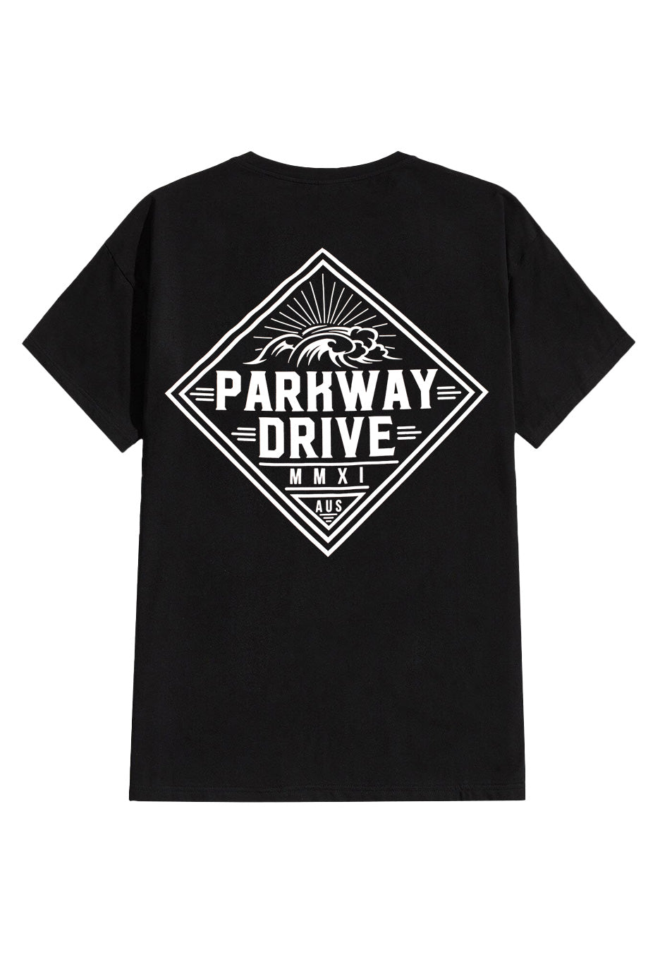 Parkway Drive - Surf Badge - T-Shirt | Neutral-Image