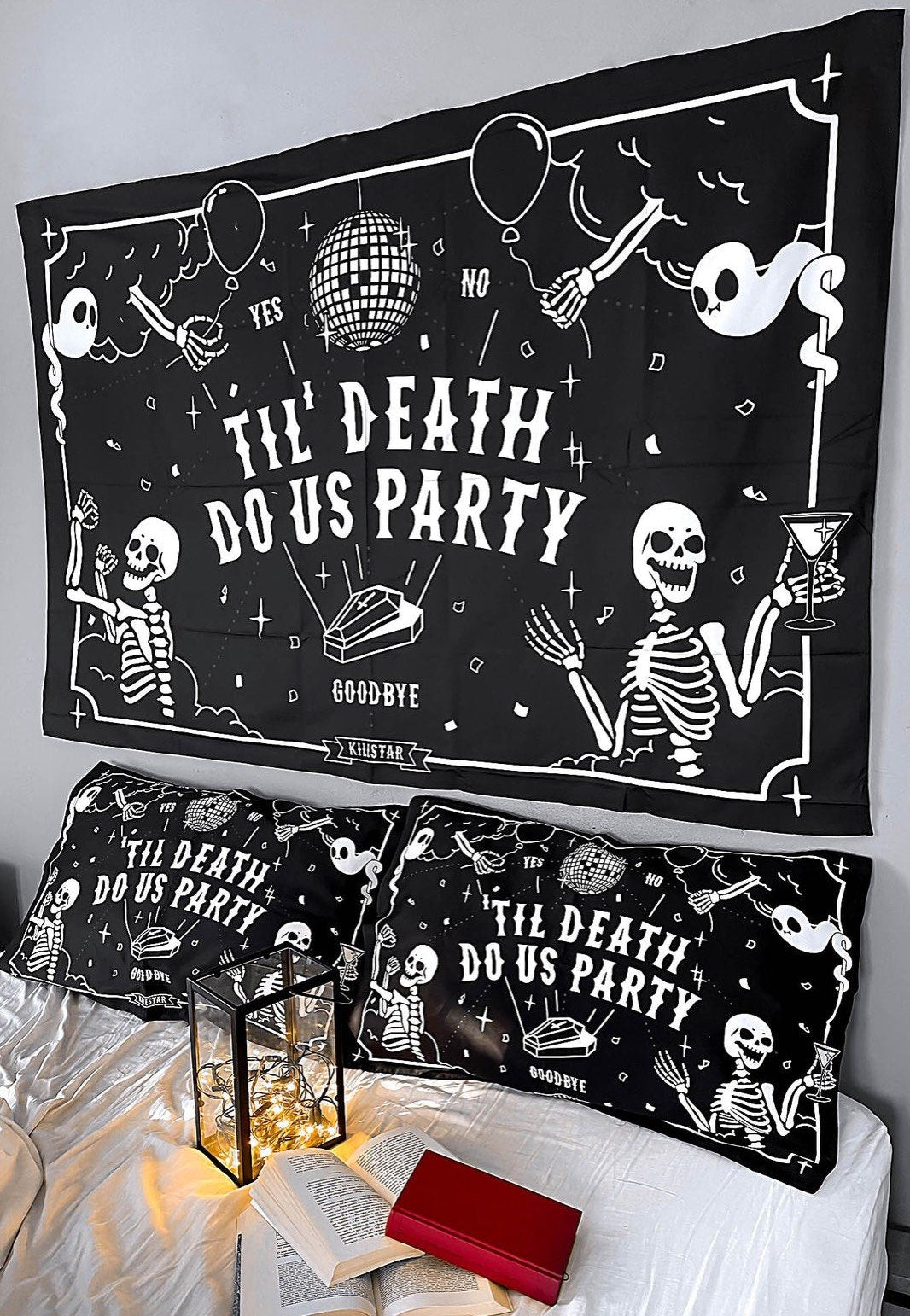 Killstar - Party Animal Black - Tapestry | Neutral-Image