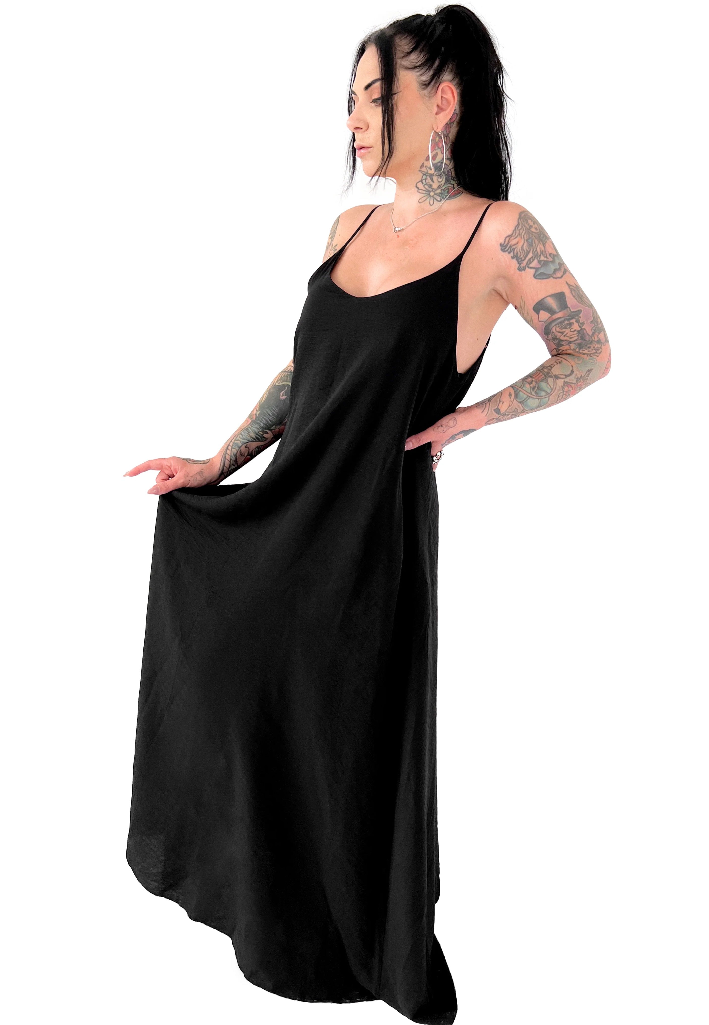 Foxblood - Afterlife Maxi Black - Dress | Women-Image