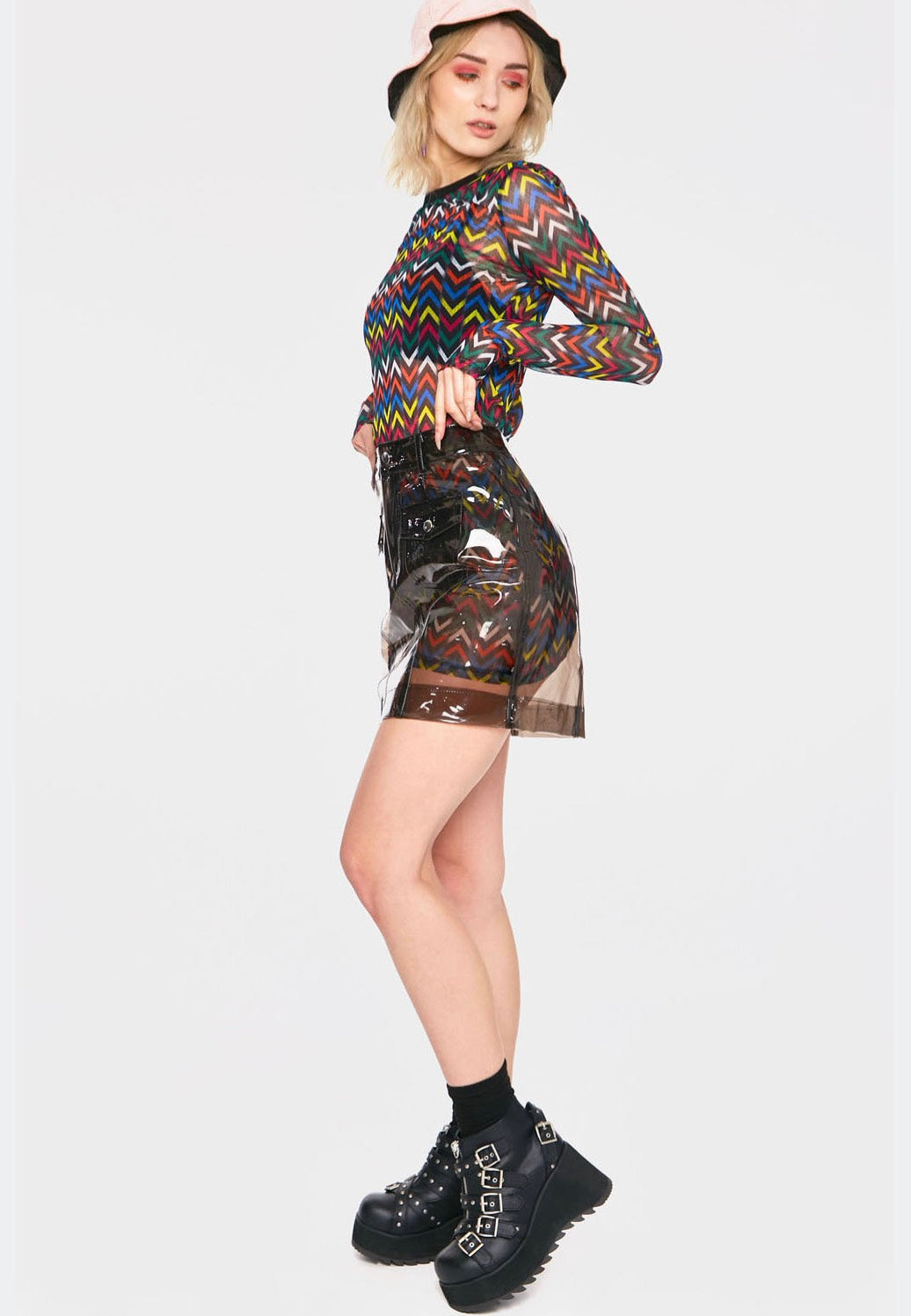 Jawbreaker - Plastic Fantastic Multicoloured - Skirt | Women-Image