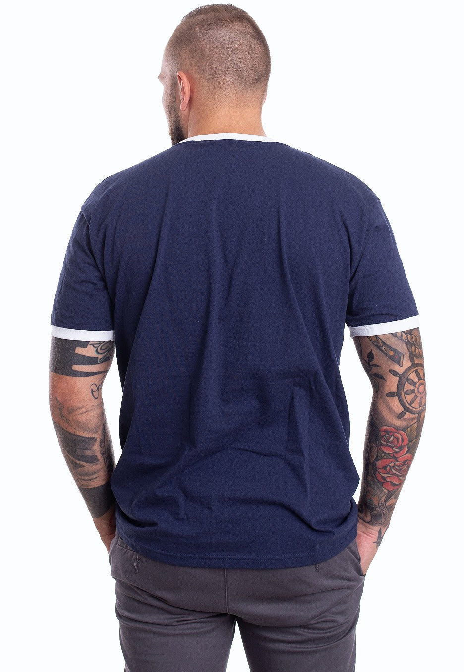 Playstation - FC Club Logo With Icons Navy - T-Shirt | Men-Image