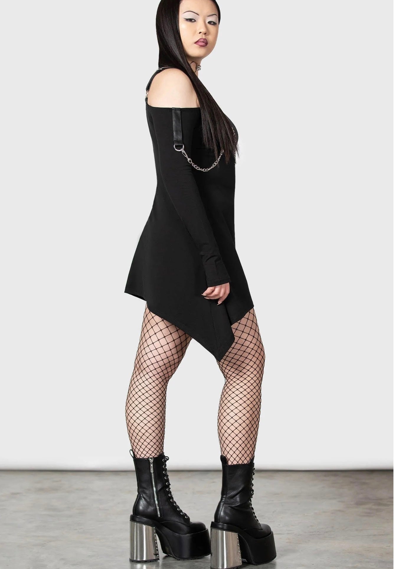 Killstar - Pleasure & Chain Black - Dress | Women-Image