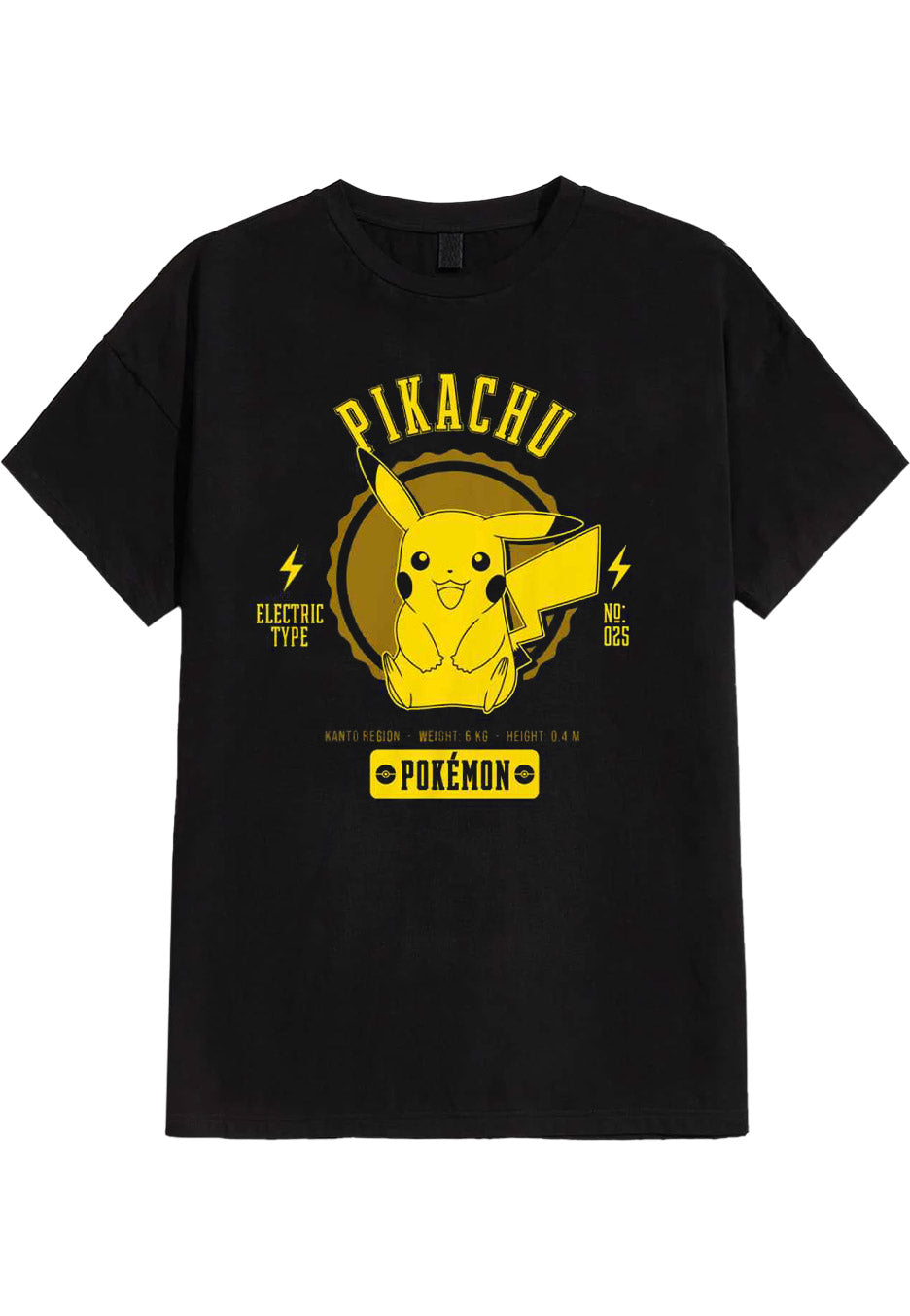 Pokémon - Collegiate Pikachu - T-Shirt | Neutral-Image