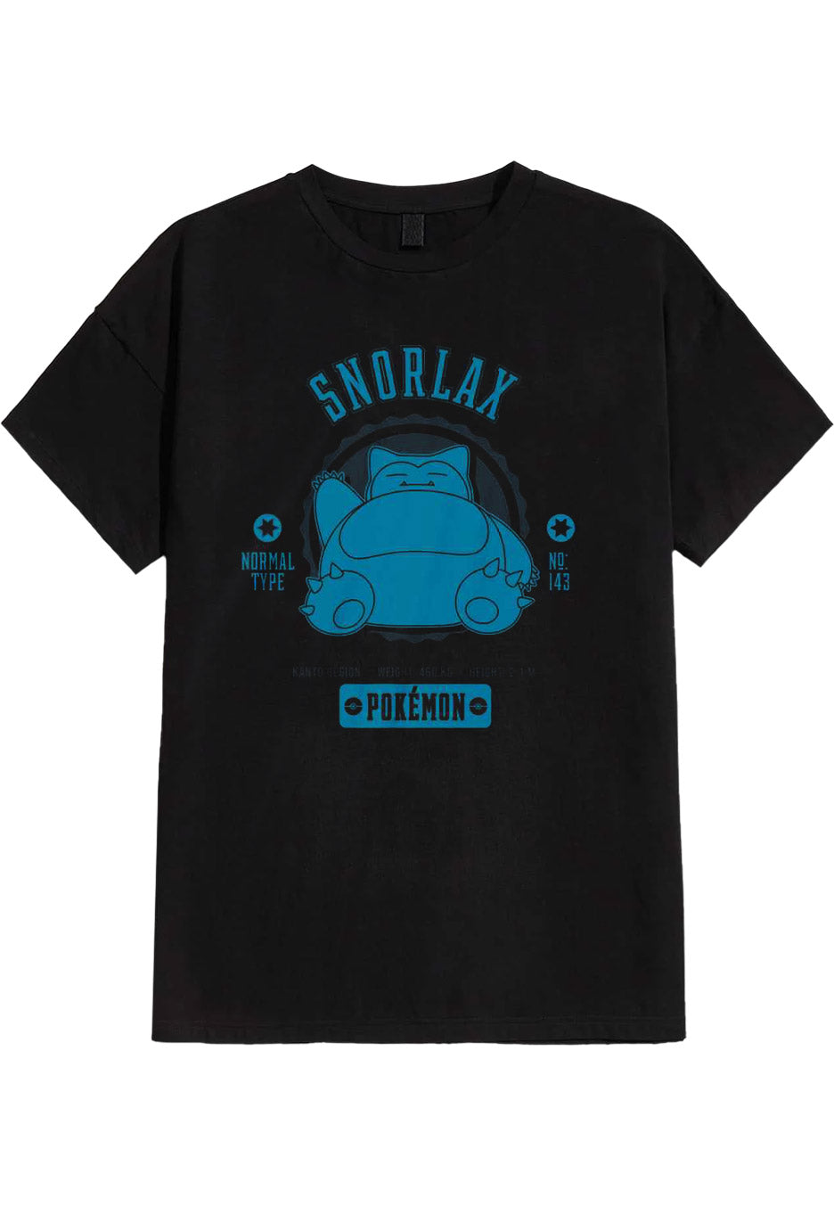 Pokémon - Collegiate Snorlax - T-Shirt | Neutral-Image