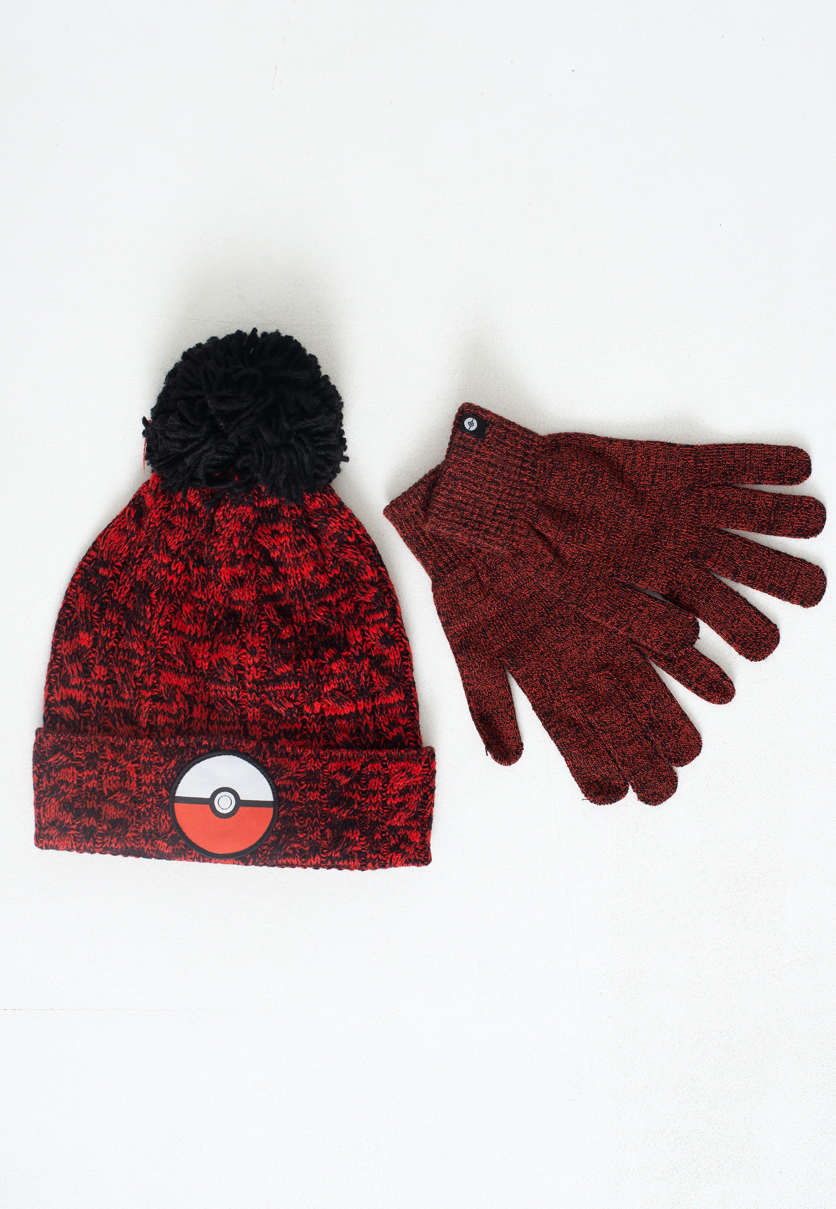 Pokémon - Pokéball Beanie + Gloves - Gift Set | Neutral-Image