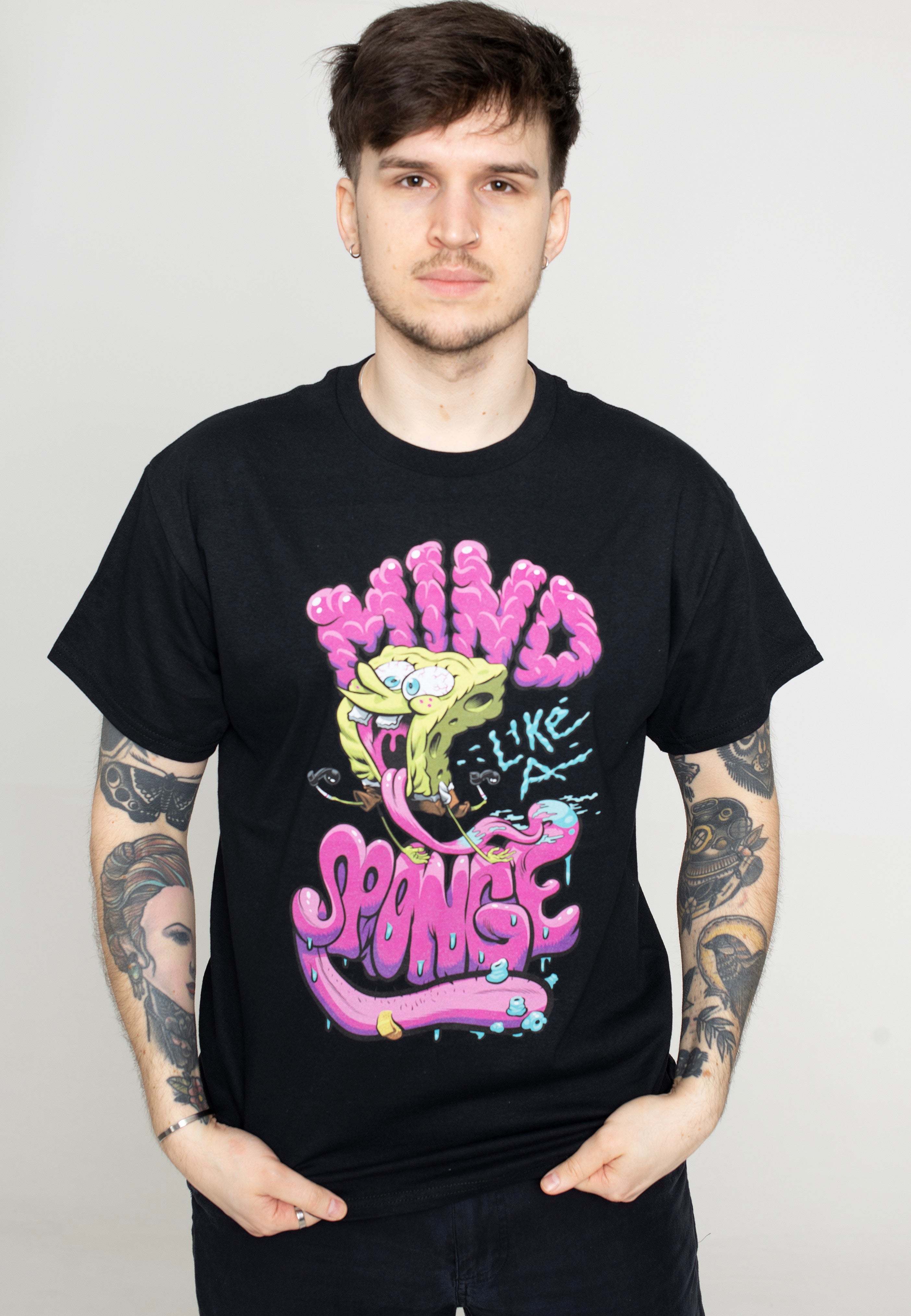 SpongeBob SquarePants - Mind Sponge - T-Shirt | Men-Image