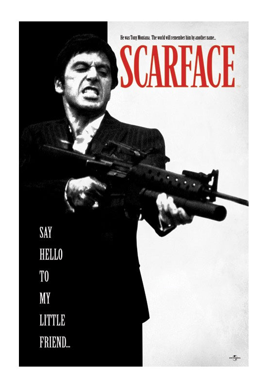 Scarface - Say Hello To My Little Friend Maxi - Poster | Neutral-Image