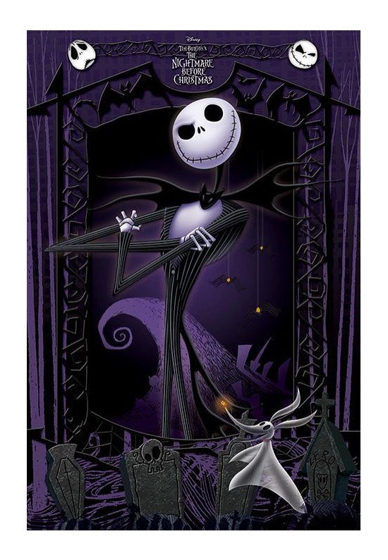 The Nightmare Before Christmas - It's Jack Neon - Poster | Neutral-Image