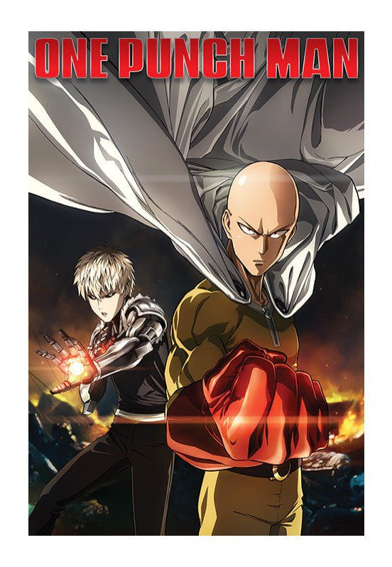 One Punch Man - Destruction - Poster | Neutral-Image