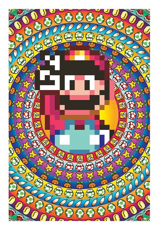 Super Mario - Power Ups - Poster
