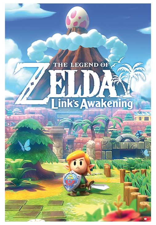 The Legend Of Zelda - Links Awakening - Poster