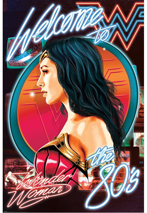 Wonder Woman - 1984 Welcome to the 80s Maxi - Poster | Neutral-Image