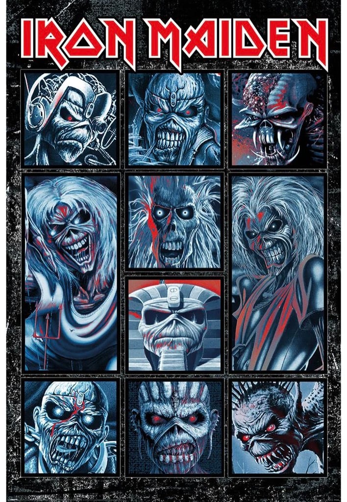 Iron Maiden - Ten Eddies Maxi - Poster | Neutral-Image