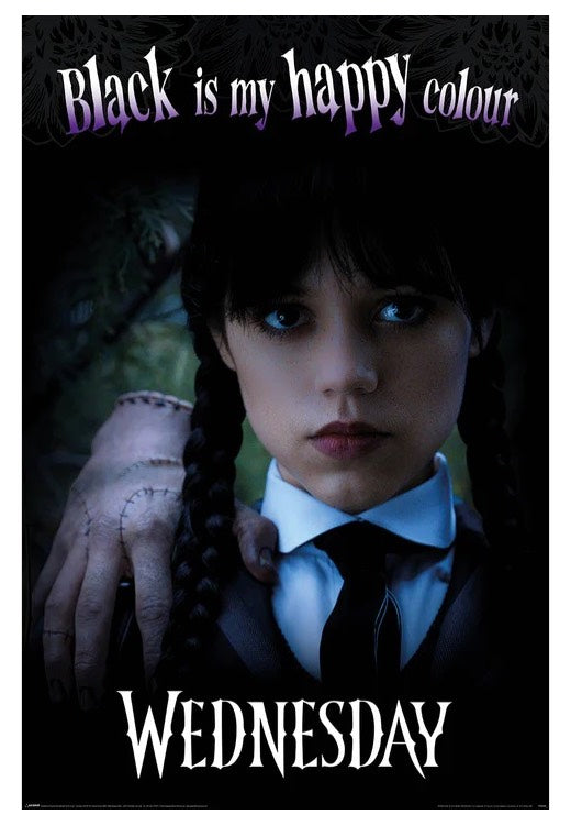 Wednesday Addams - Happy Colour Maxi - Poster | Neutral-Image