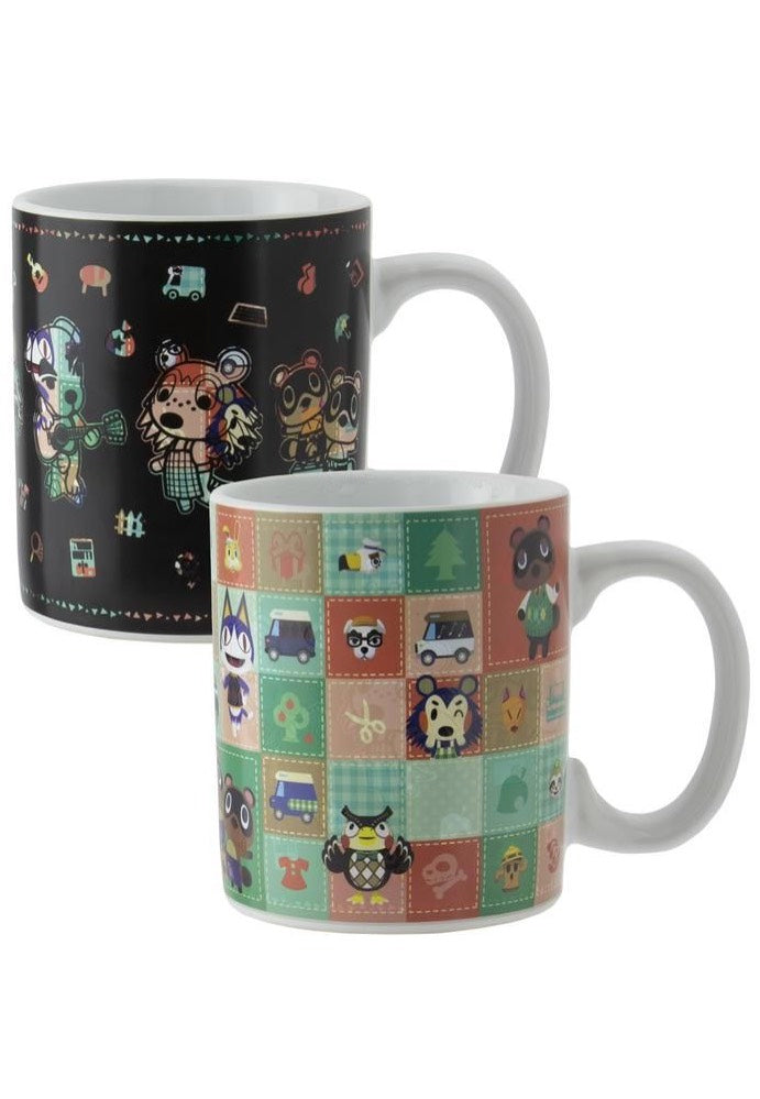 Animal Crossing - Patchwork Heat Change  - Mug | Neutral-Image