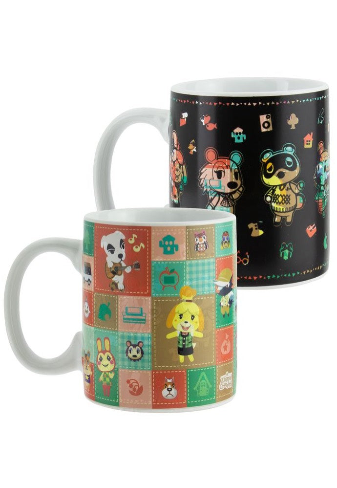 Animal Crossing - Patchwork Heat Change  - Mug | Neutral-Image