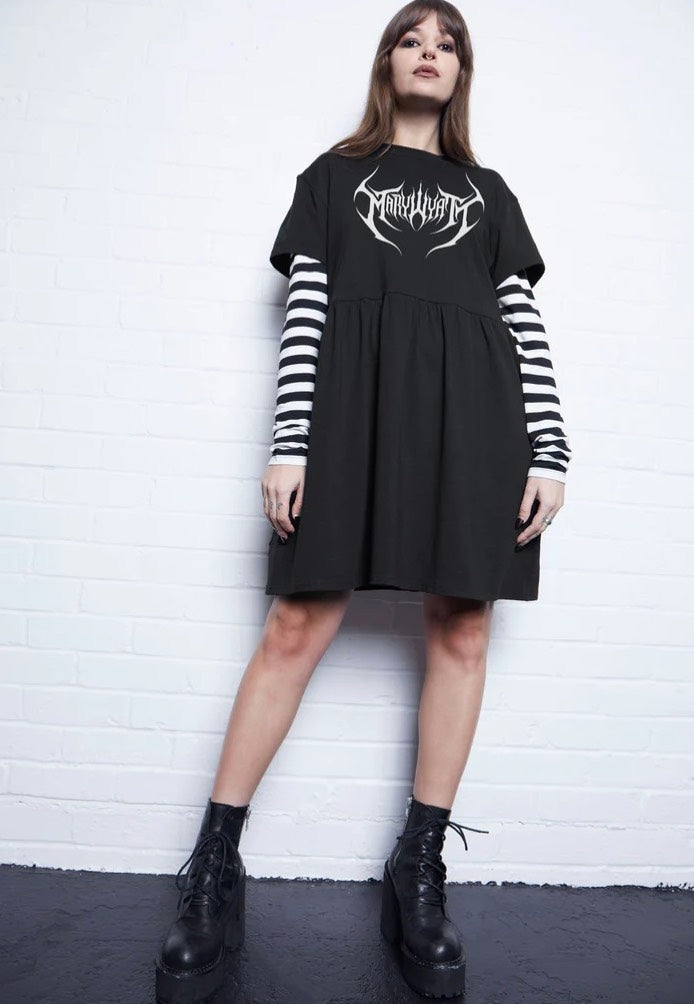 Mary Wyatt Pugsley Oversized Smock Dress Nuclear Blast