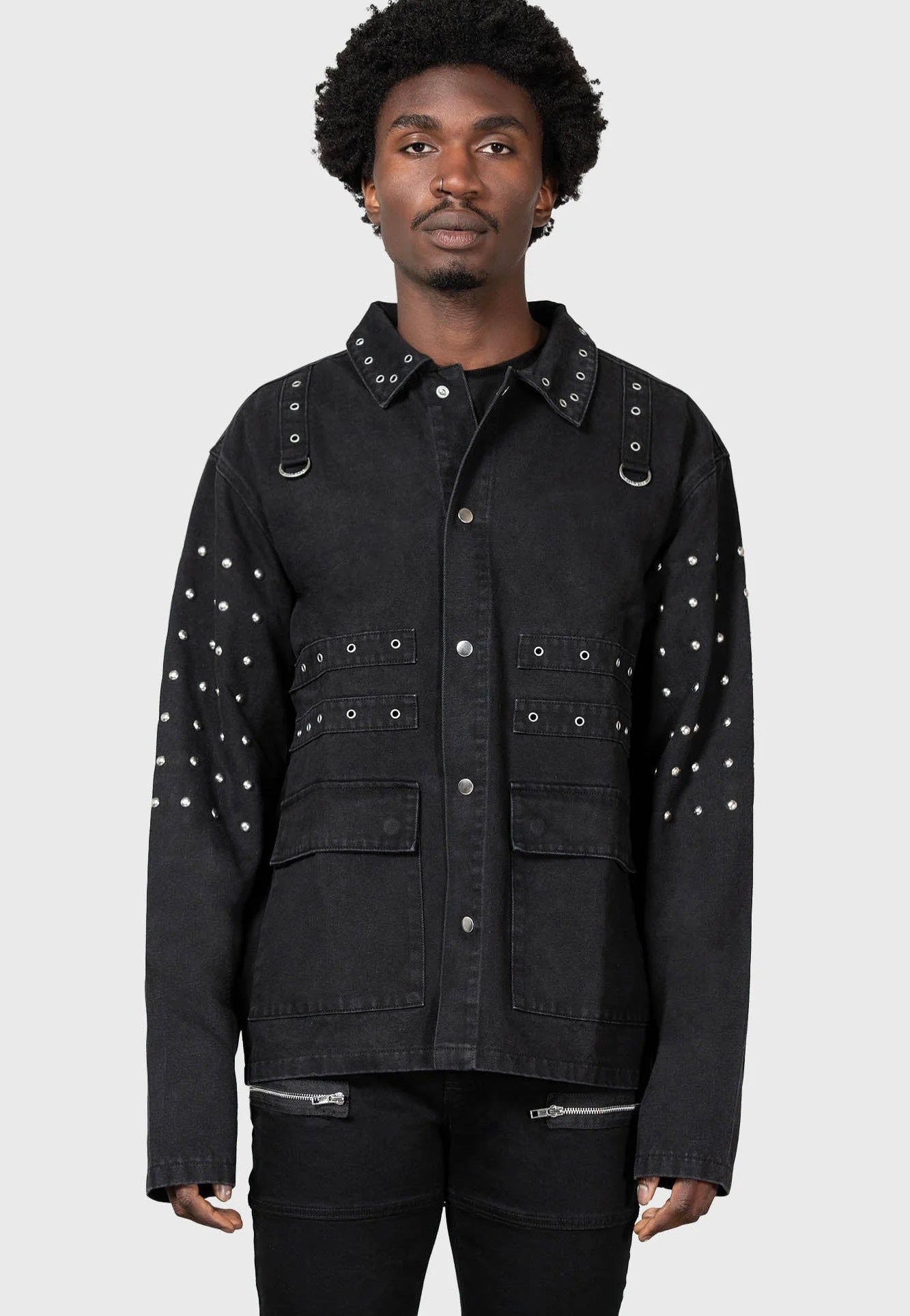 Killstar - Punktured Black - Jacket | Men-Image