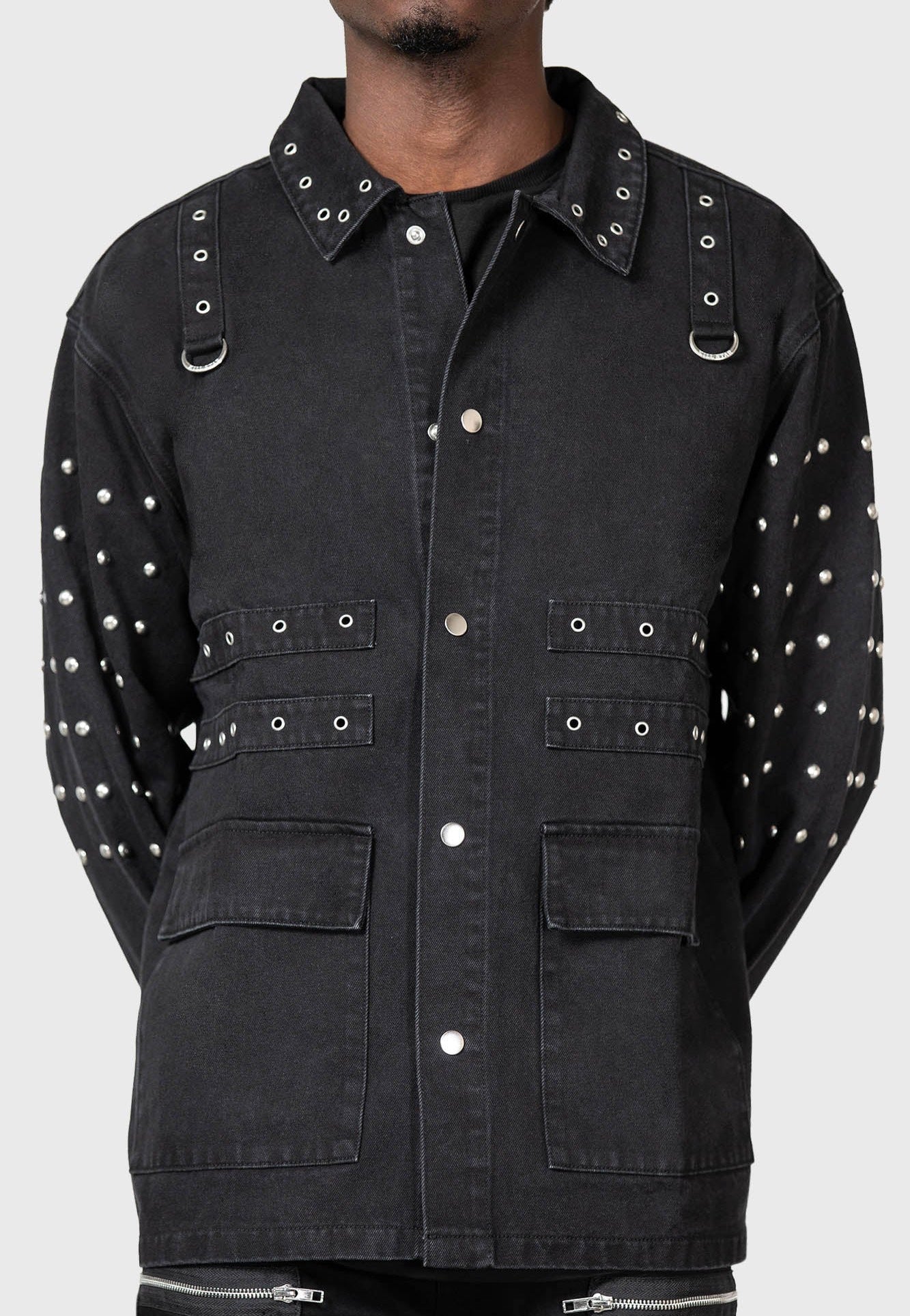 Killstar - Punktured Black - Jacket | Men-Image