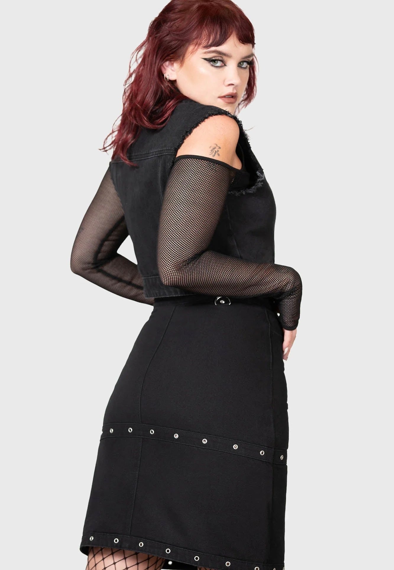 Killstar - Punktured Black - Skirt | Women-Image