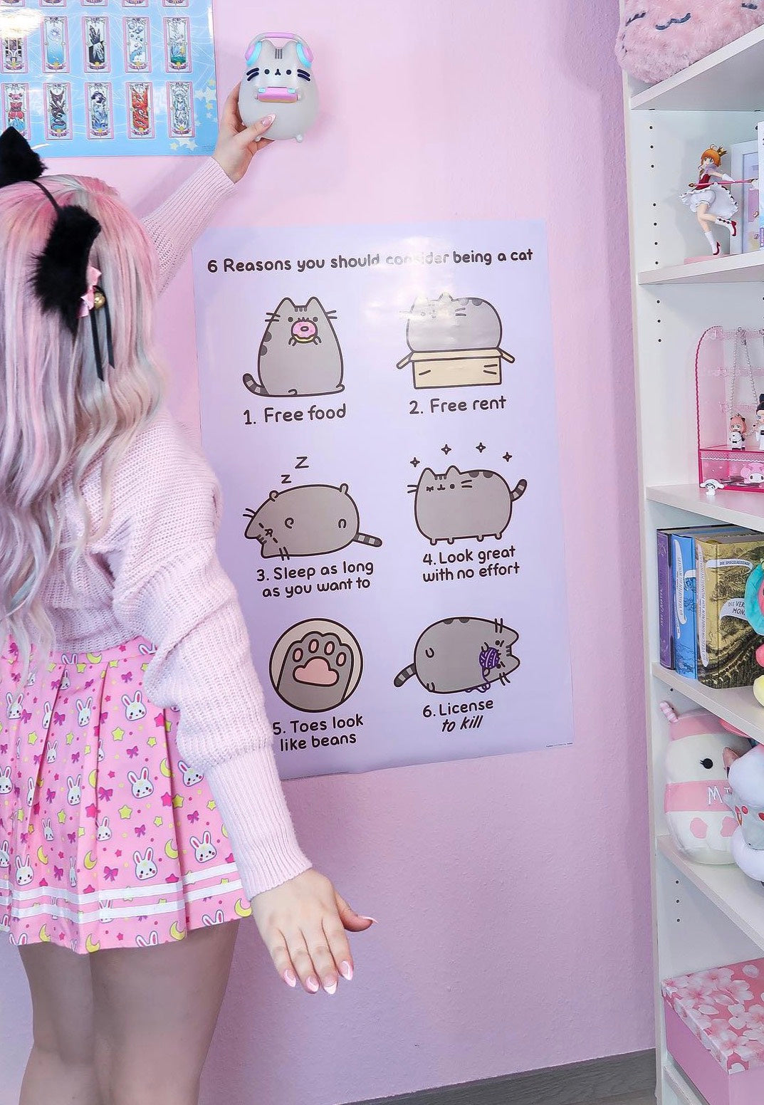 Pusheen - Reasons To Be A Cat - Poster | Neutral-Image