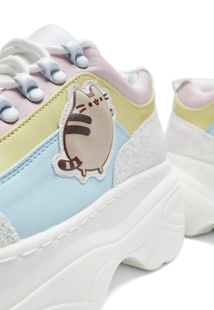 Koi Footwear x Pusheen - Unicorn Glitter Chunky White - Girl Shoes | Women-Image