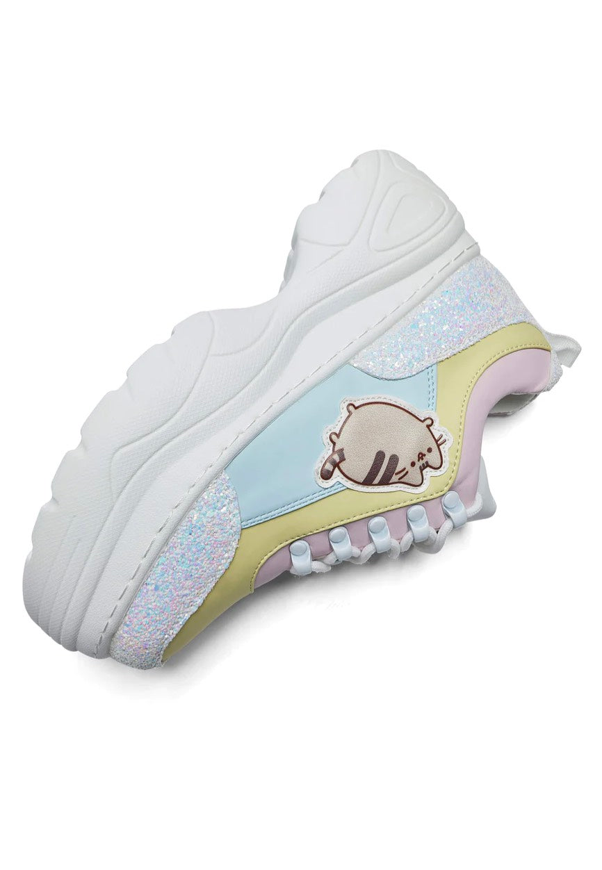 Koi Footwear x Pusheen - Unicorn Glitter Chunky White - Girl Shoes | Women-Image