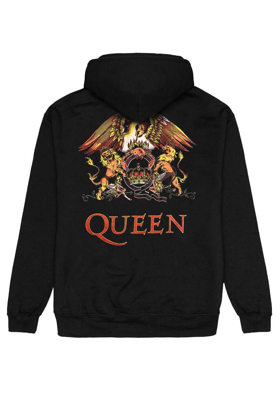 Queen - Classic Crest Back Print - Zipper