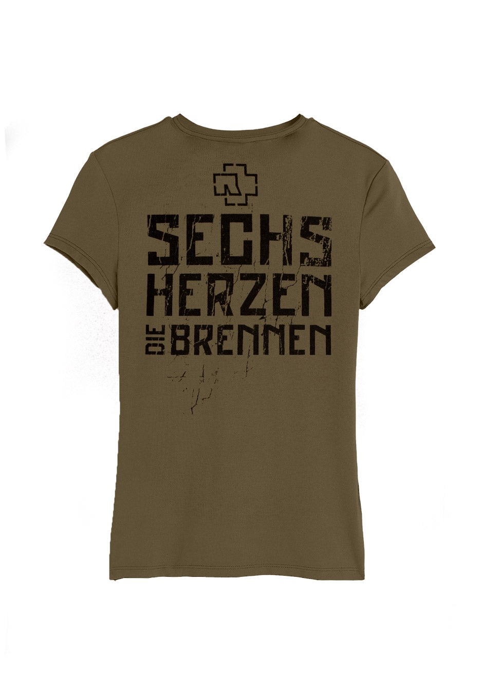 Rammstein - 6 Herzen Oliv - Girly