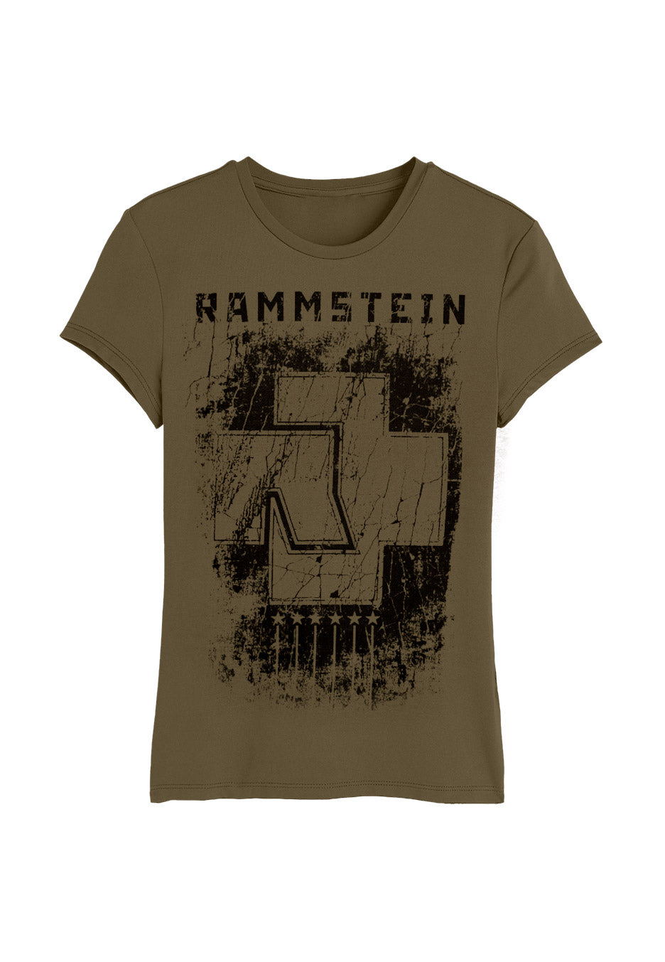 Rammstein - 6 Herzen Oliv - Girly