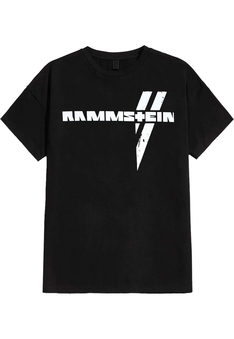 Rammstein - Weiße Balken - T-Shirt | Neutral-Image