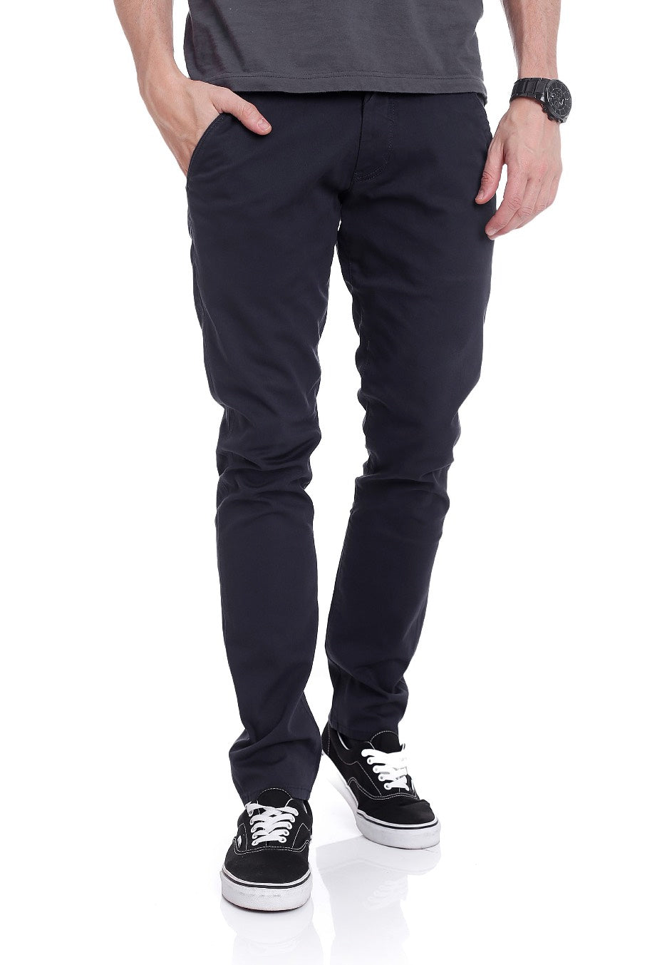 REELL - Flex Tapered Chino Navy - Pants | Men-Image