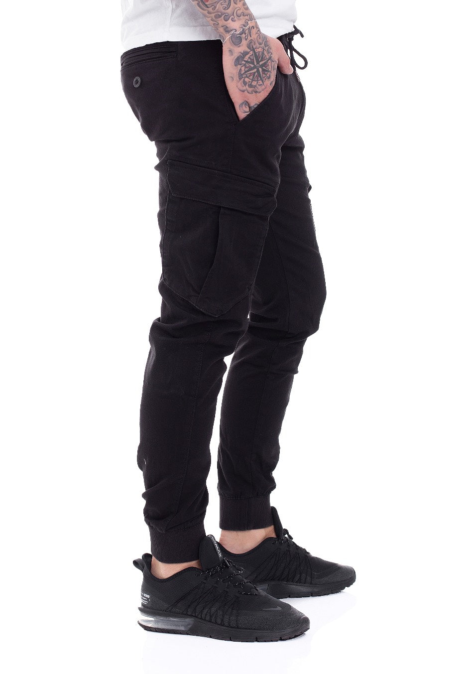 REELL - Reflex Rib Cargo Black - Pants