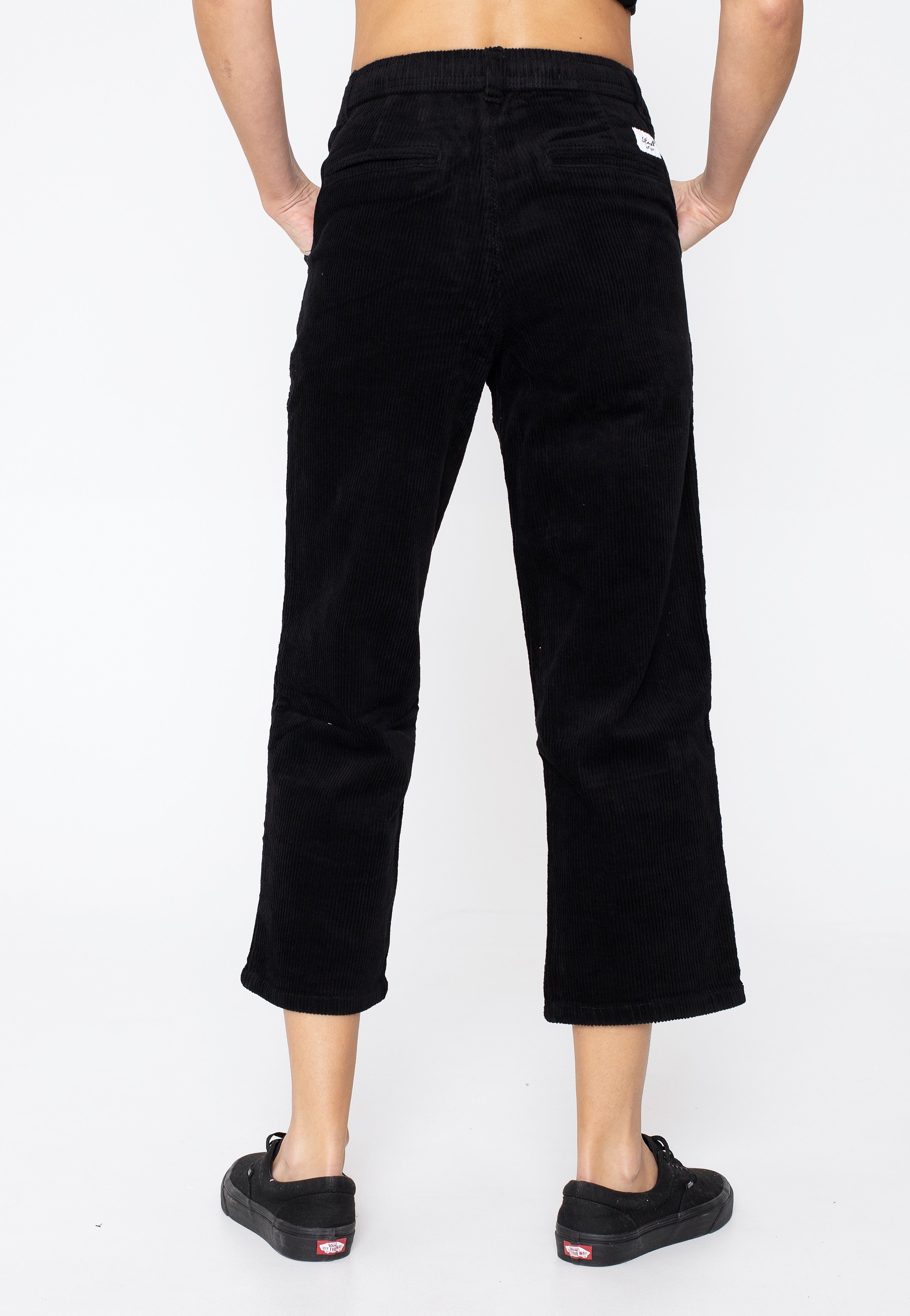 REELL - Reflex Women Loose Chino Black Cord - Pants | Women-Image