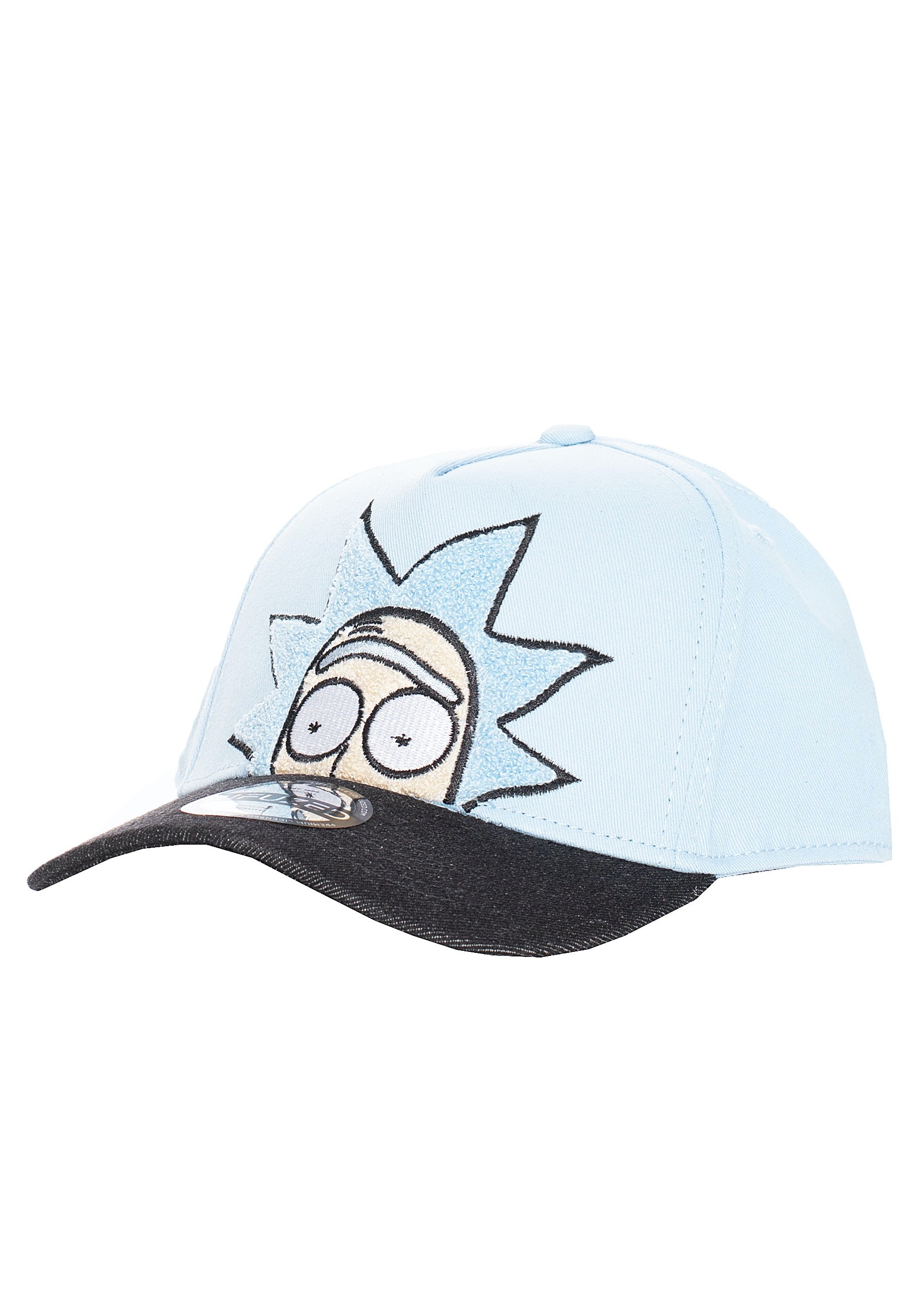 Rick And Morty - Rick Chenille 2D Embroidery Curved Bill - Cap | Neutral-Image