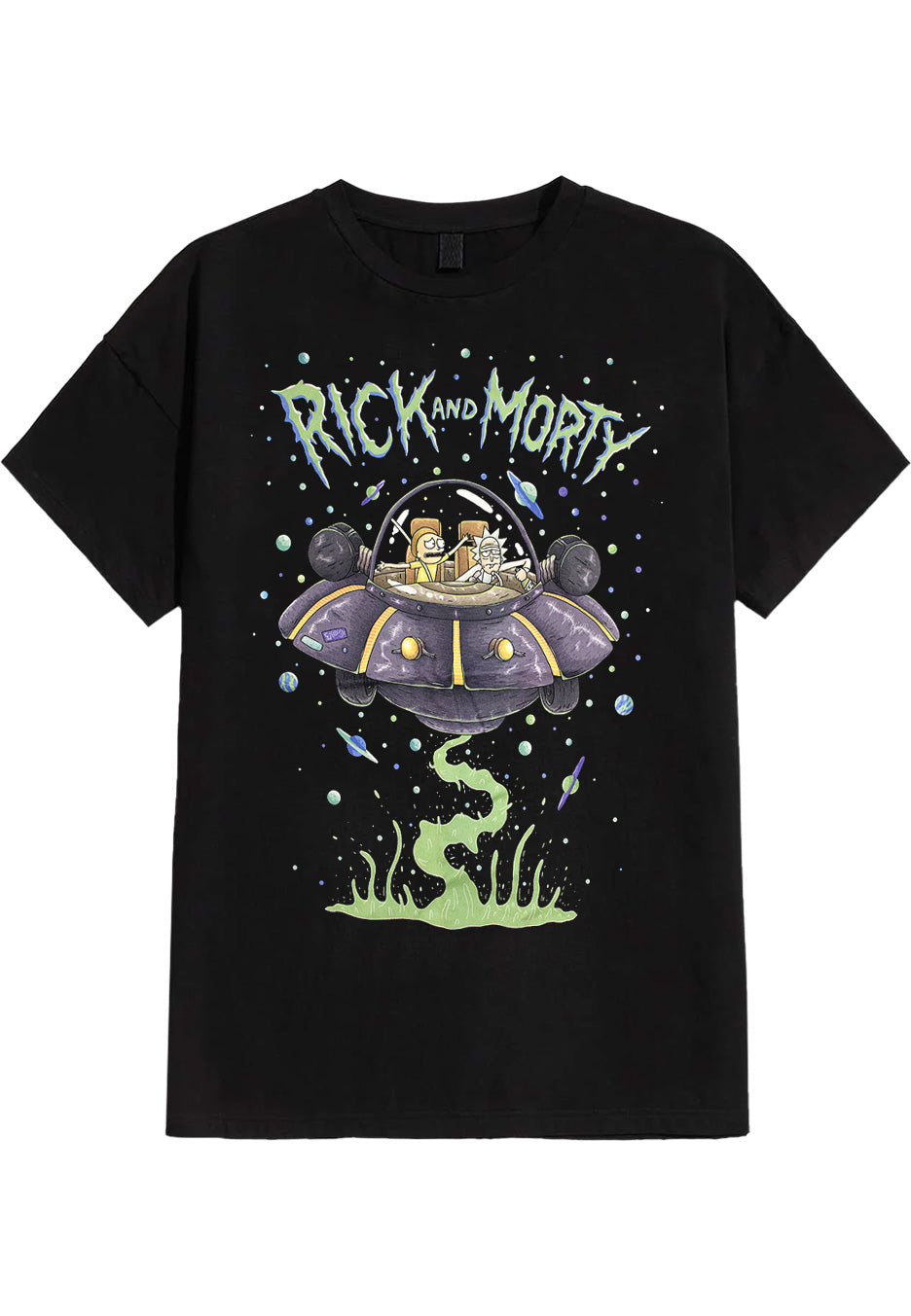 Rick And Morty - Space Cruiser - T-Shirt | Neutral-Image