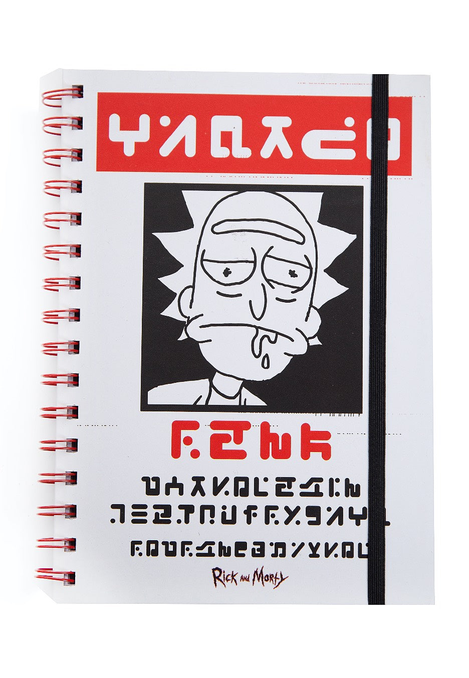 Rick And Morty - Wanted - Notebook | Neutral-Image