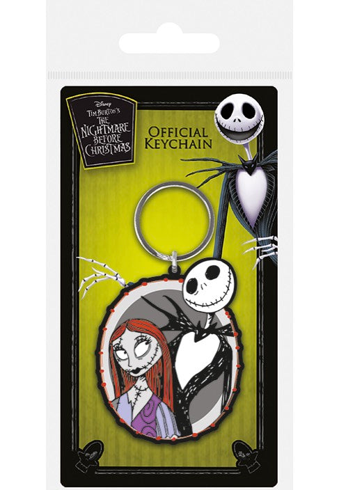 The Nightmare Before Christmas - Jack & Sally Rubber - Keychain | Neutral-Image