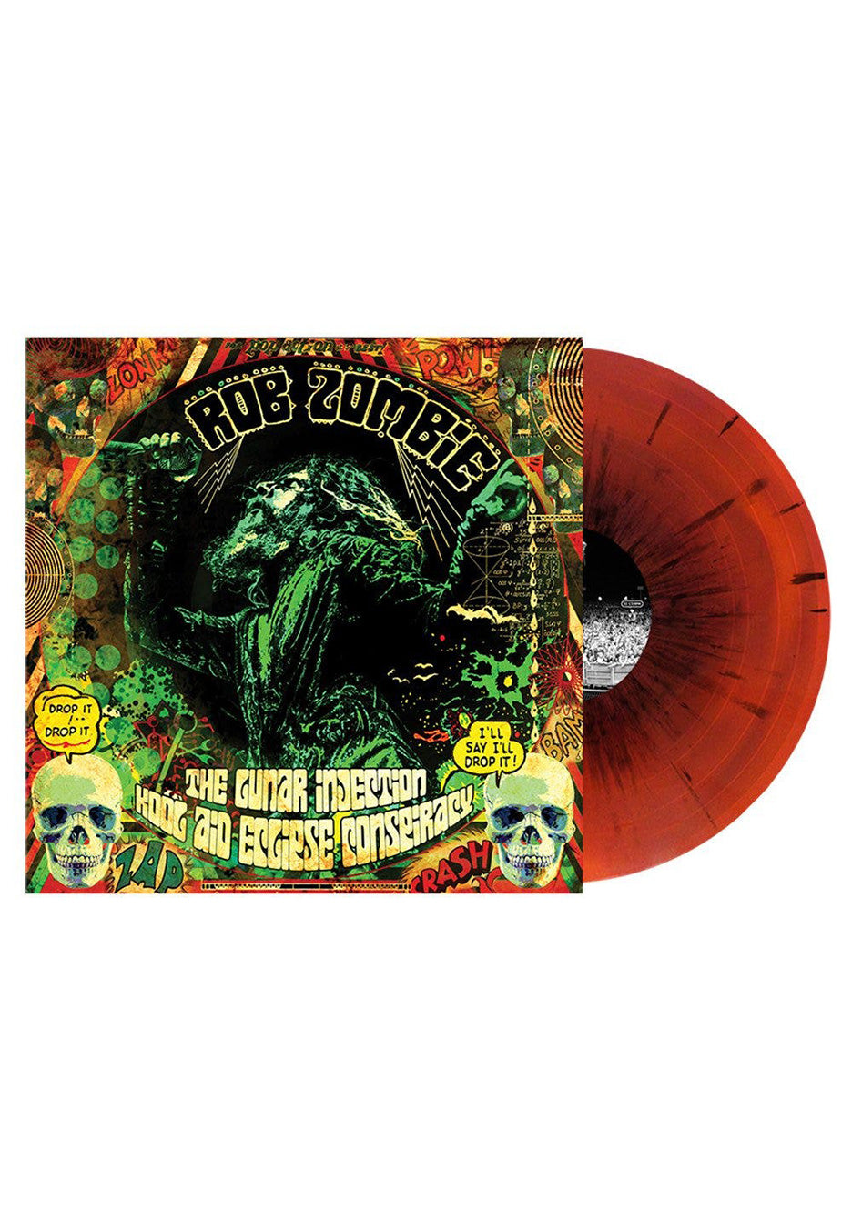 Rob Zombie - The Lunar Injection...Oxblood/Orange Swirl w/ Black - Colored Vinyl | Neutral-Image