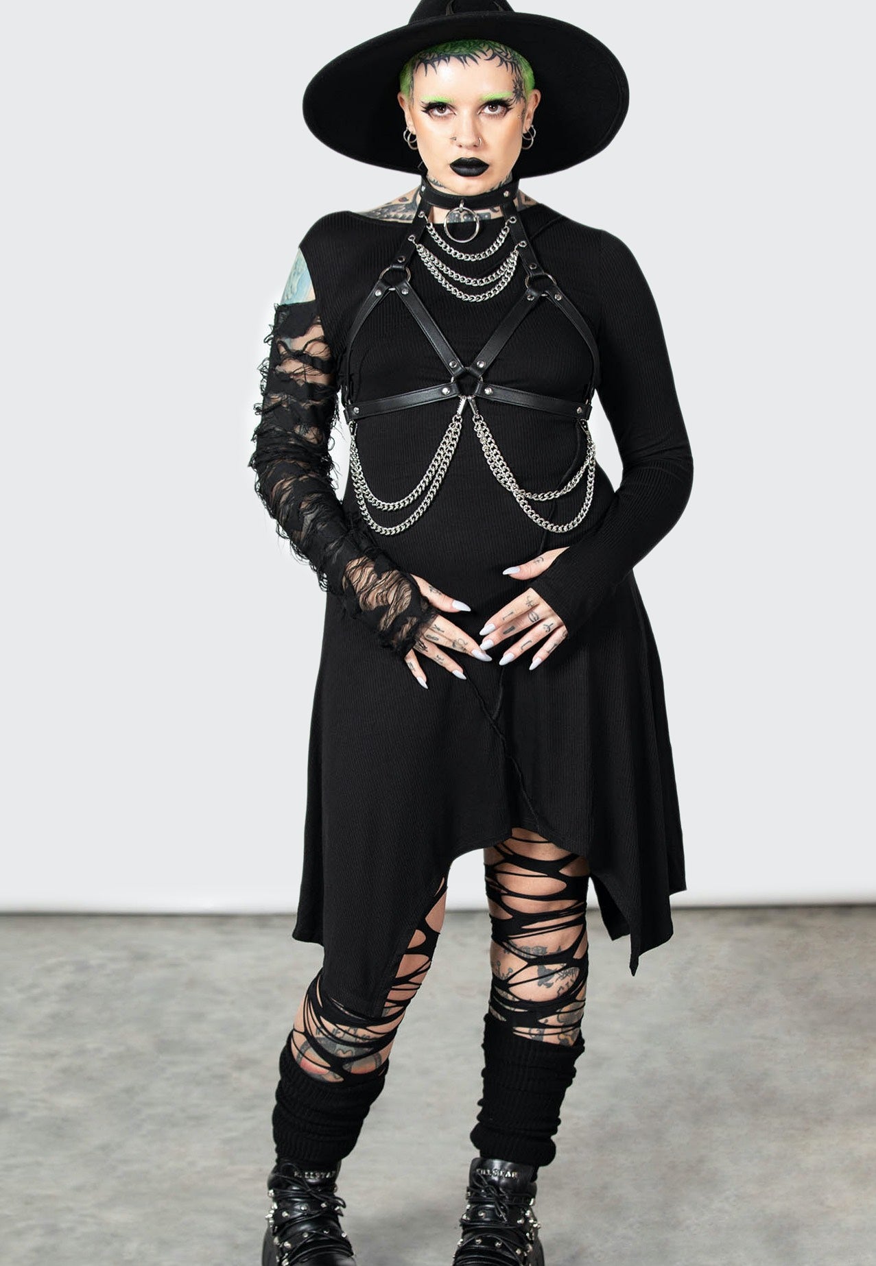 Killstar - Rowena Black - Dress | Women-Image