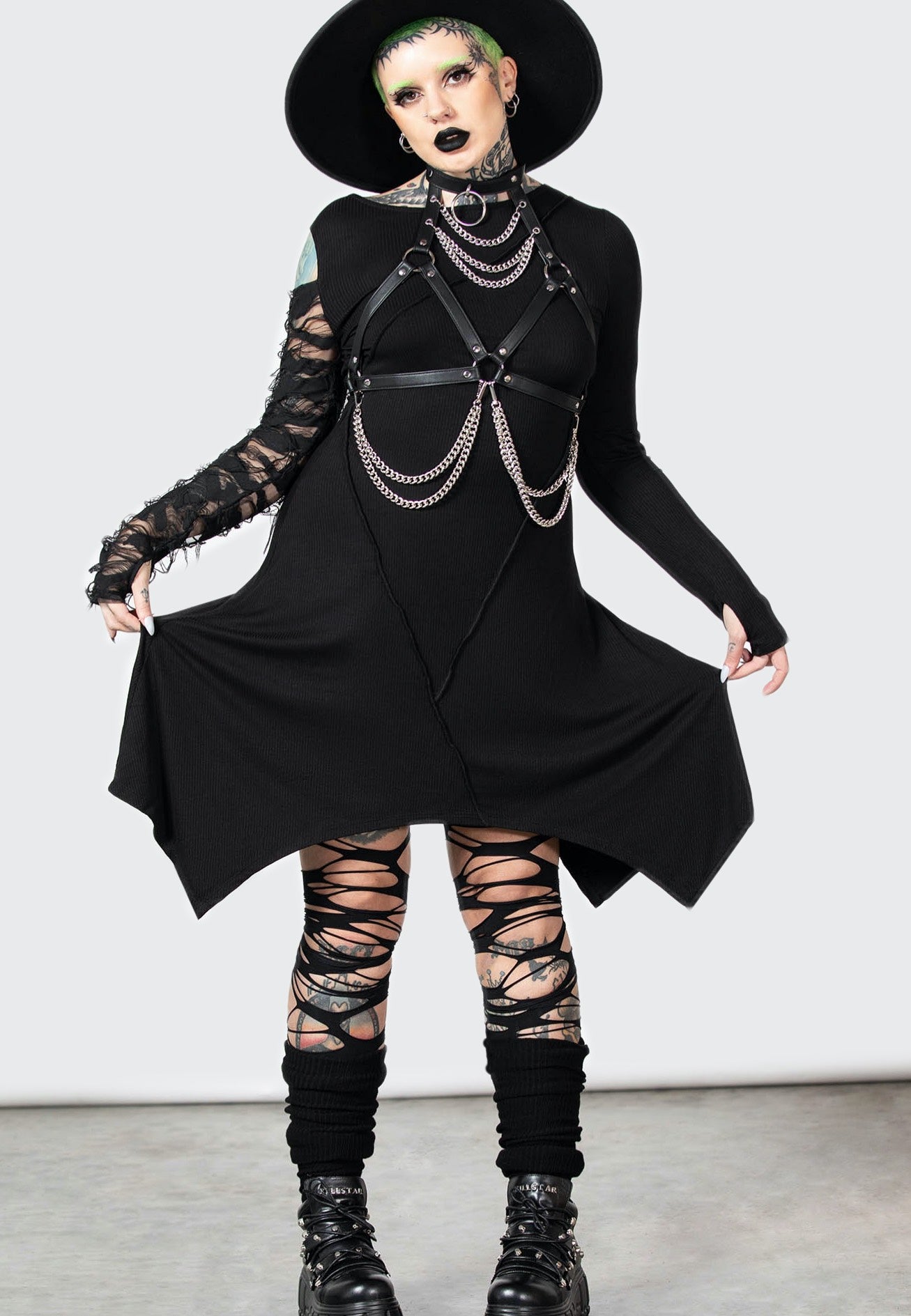 Killstar - Rowena Black - Dress | Women-Image