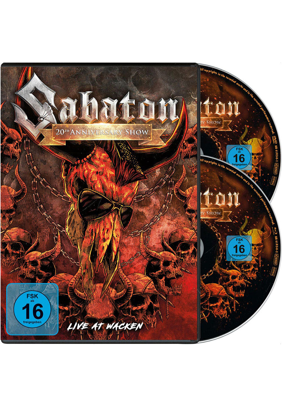 Sabaton - 20Th Anniversary Show - Live At Wacken - Blu Ray + DVD | Neutral-Image