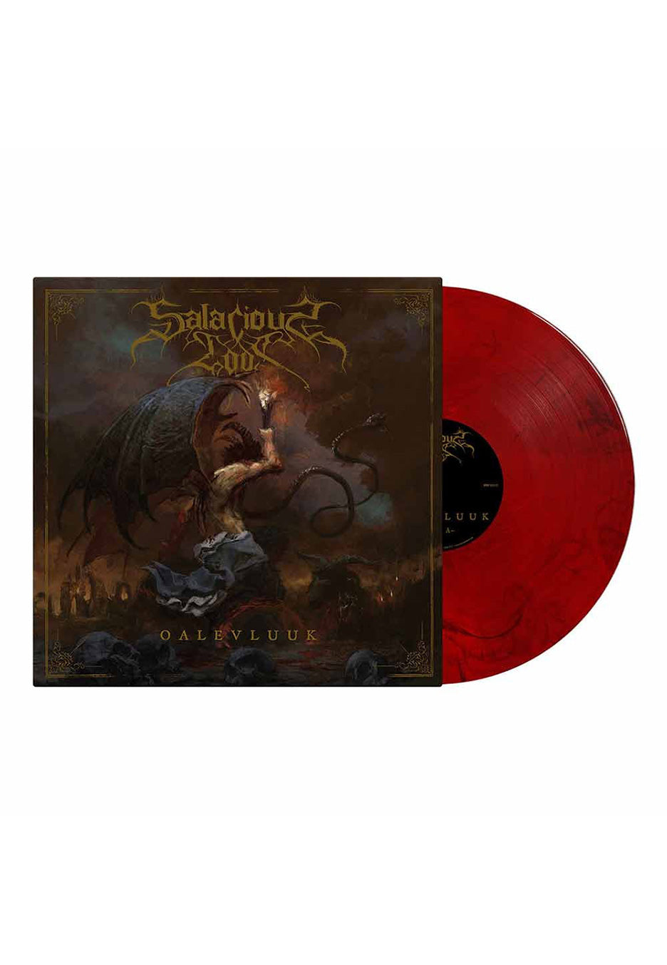 Salacious Gods - Oalevluuk Transparent Red Black - Colored Vinyl | Neutral-Image