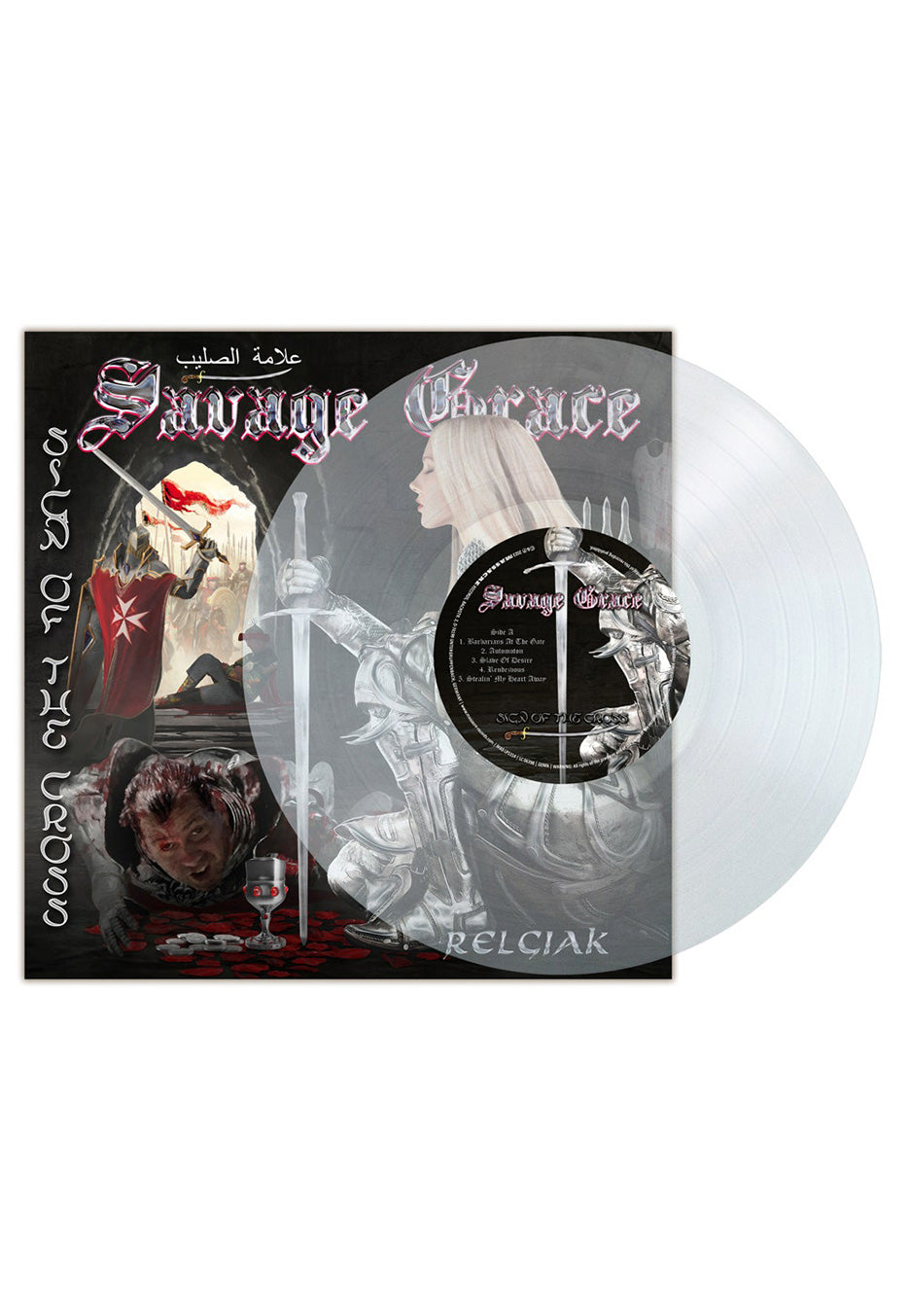 Savage Grace - Sign Of The Cross Clear - Colored Vinyl | Neutral-Image