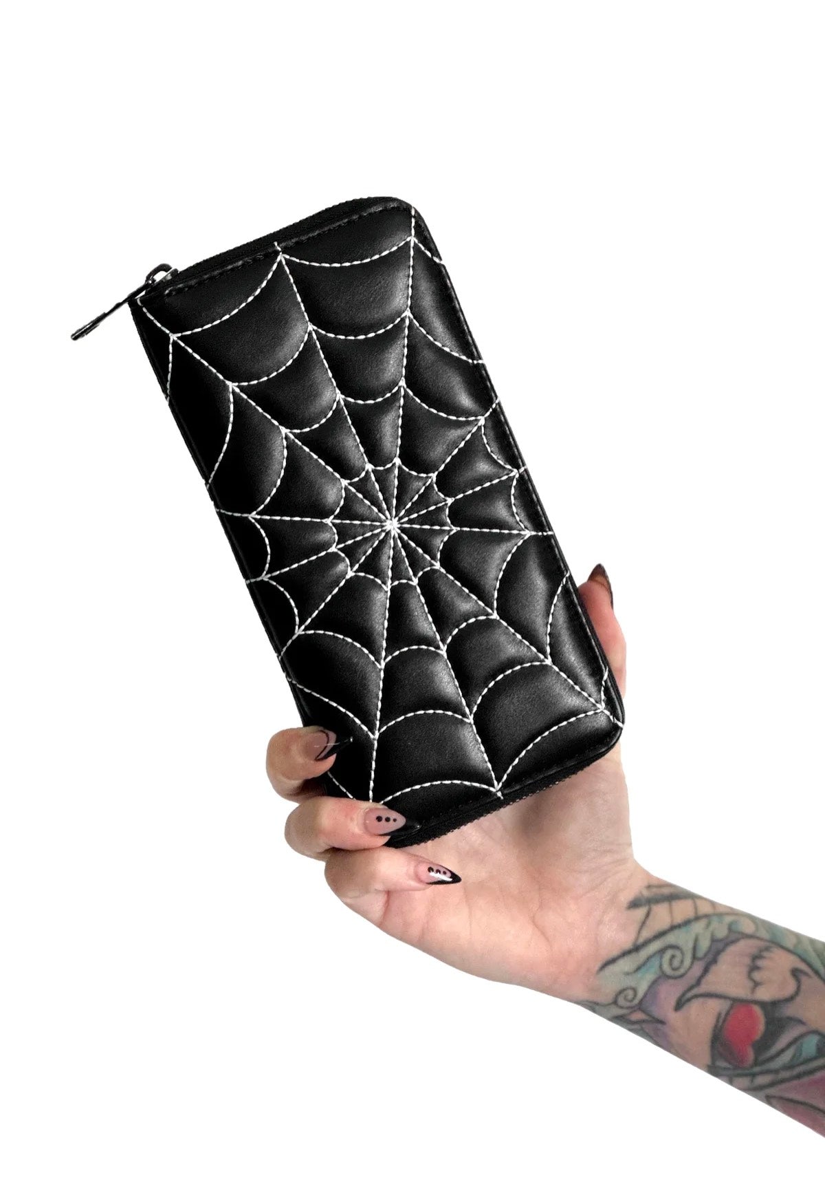 Foxblood - Spiderweb Black/White - Wallet | Neutral-Image